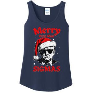 Merry Rizz Mas Sigmas Funny Gen Alpha Xmas Santa Christmas Ladies Essential Tank