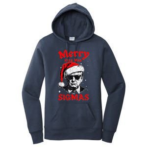 Merry Rizz Mas Sigmas Funny Gen Alpha Xmas Santa Christmas Women's Pullover Hoodie