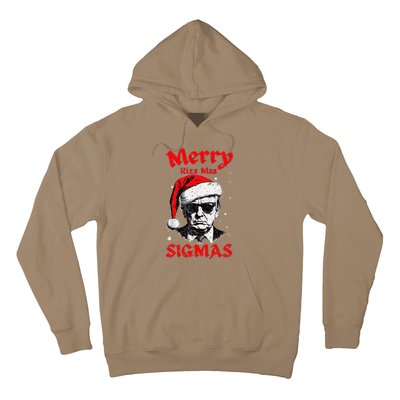 Merry Rizz Mas Sigmas Funny Gen Alpha Xmas Santa Christmas Hoodie