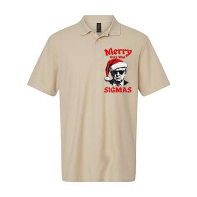 Merry Rizz Mas Sigmas Funny Gen Alpha Xmas Santa Christmas Softstyle Adult Sport Polo