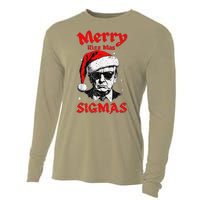 Merry Rizz Mas Sigmas Funny Gen Alpha Xmas Santa Christmas Cooling Performance Long Sleeve Crew