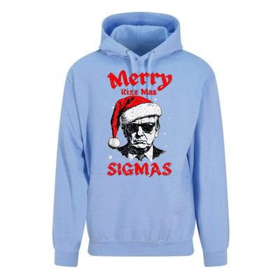 Merry Rizz Mas Sigmas Funny Gen Alpha Xmas Santa Christmas Unisex Surf Hoodie