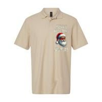 Merry Rizz Mas Sigmas Funny Merry Santa Claus Retro Xmas Softstyle Adult Sport Polo