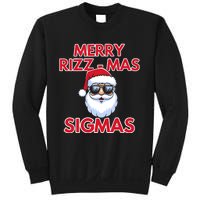 Merry Rizz Mas Sigmas Gen Alpha Middle School Christmas Sweatshirt