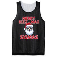 Merry Rizz Mas Sigmas Gen Alpha Middle School Christmas Mesh Reversible Basketball Jersey Tank