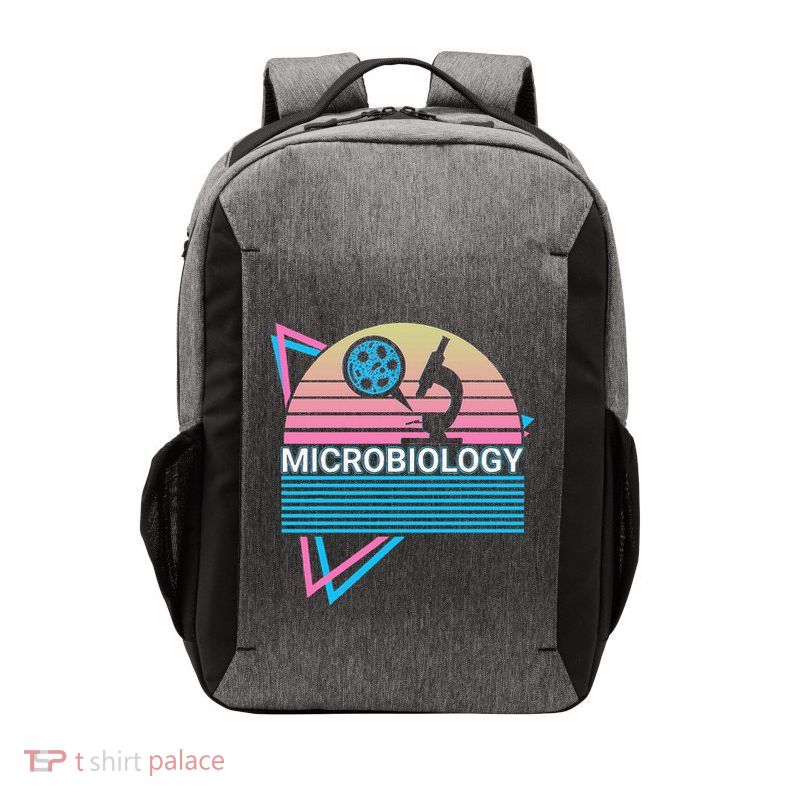 Microbiology Retro Vector Backpack
