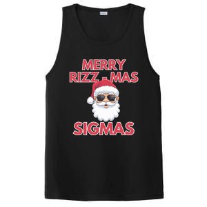 Merry Rizz Mas Sigmas Gen Alpha Middle School Christmas Gift PosiCharge Competitor Tank