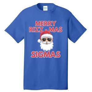 Merry Rizz Mas Sigmas Gen Alpha Middle School Christmas Gift Tall T-Shirt