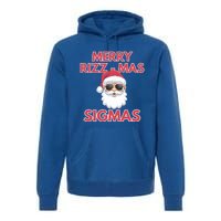 Merry Rizz Mas Sigmas Gen Alpha Middle School Christmas Gift Premium Hoodie