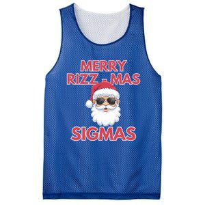 Merry Rizz Mas Sigmas Gen Alpha Middle School Christmas Gift Mesh Reversible Basketball Jersey Tank