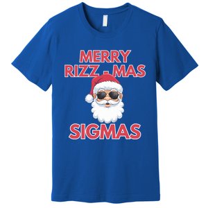 Merry Rizz Mas Sigmas Gen Alpha Middle School Christmas Gift Premium T-Shirt