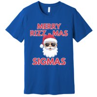 Merry Rizz Mas Sigmas Gen Alpha Middle School Christmas Gift Premium T-Shirt