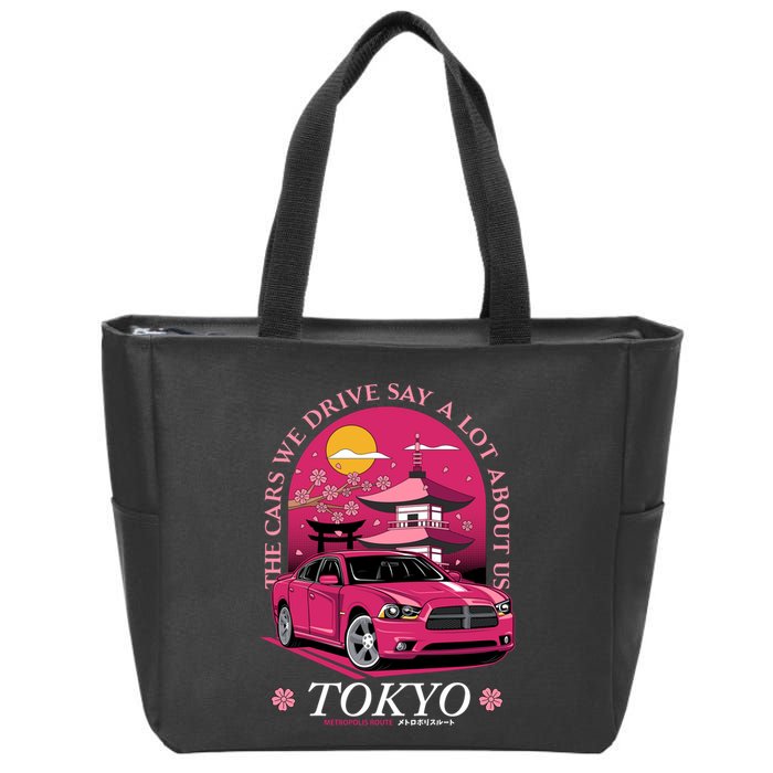 Metropolis Route Zip Tote Bag
