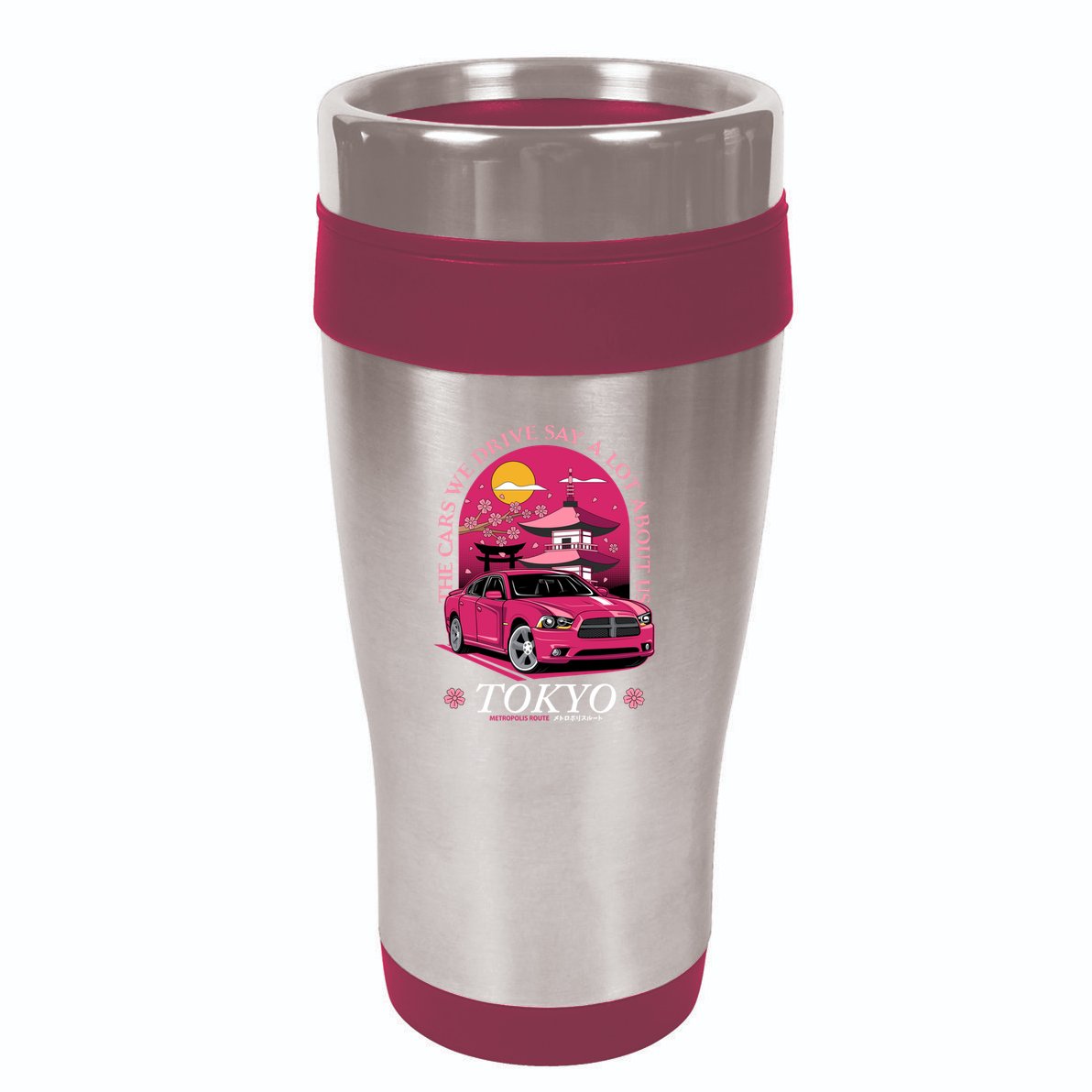 Metropolis Route 16oz Travel Tumbler