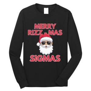 Merry R.I.Z.Z Mas Sigmas Gen Alpha Middle School Long Sleeve Shirt