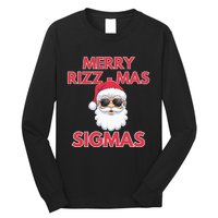 Merry R.I.Z.Z Mas Sigmas Gen Alpha Middle School Long Sleeve Shirt