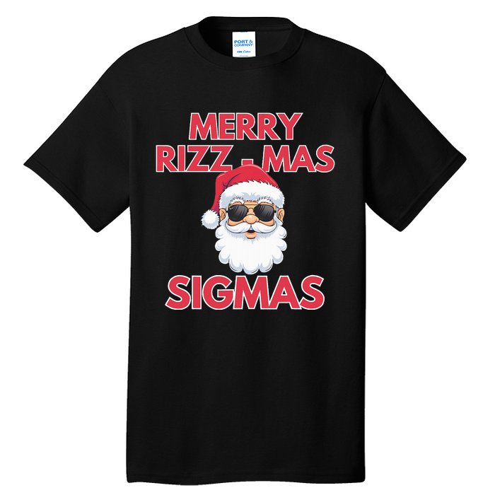 Merry R.I.Z.Z Mas Sigmas Gen Alpha Middle School Tall T-Shirt