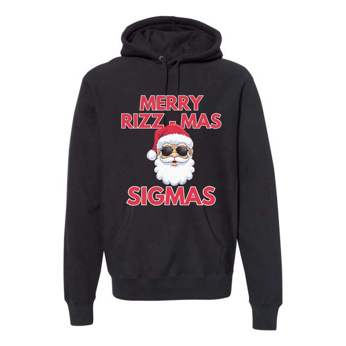 Merry R.I.Z.Z Mas Sigmas Gen Alpha Middle School Premium Hoodie