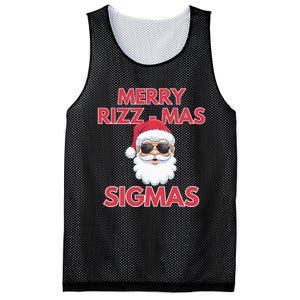 Merry R.I.Z.Z Mas Sigmas Gen Alpha Middle School Mesh Reversible Basketball Jersey Tank