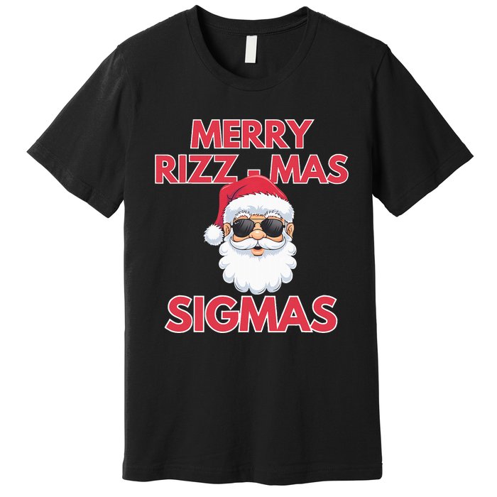 Merry R.I.Z.Z Mas Sigmas Gen Alpha Middle School Premium T-Shirt