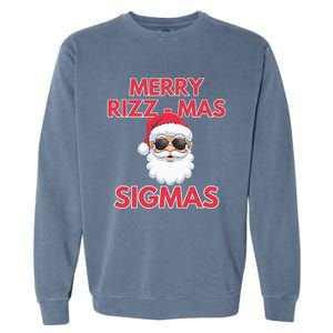 Merry R.I.Z.Z Mas Sigmas Gen Alpha Middle School Garment-Dyed Sweatshirt