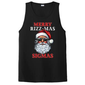 Merry Rizz Mas Sigmas Gen Alpha Middle School Christmas PosiCharge Competitor Tank