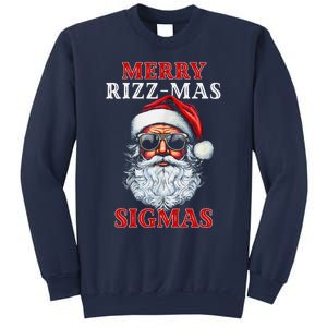 Merry Rizz Mas Sigmas Gen Alpha Middle School Christmas Sweatshirt