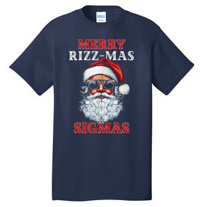 Merry Rizz Mas Sigmas Gen Alpha Middle School Christmas Tall T-Shirt