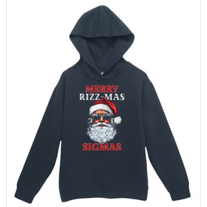 Merry Rizz Mas Sigmas Gen Alpha Middle School Christmas Urban Pullover Hoodie