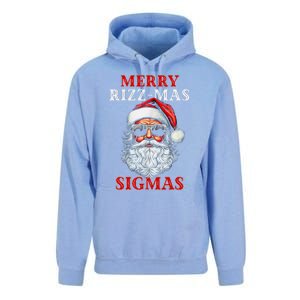 Merry Rizz Mas Sigmas Gen Alpha Middle School Christmas Unisex Surf Hoodie