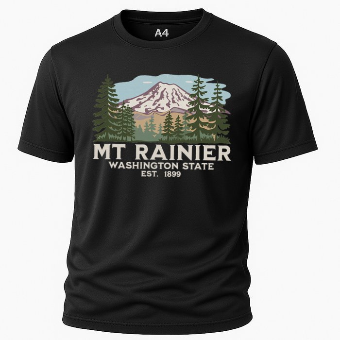Mount R.A.I.N.I.E.R Mt Vintage Souvenir Performance Shirt
