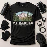 Mount R.A.I.N.I.E.R Mt Vintage Souvenir Performance Shirt