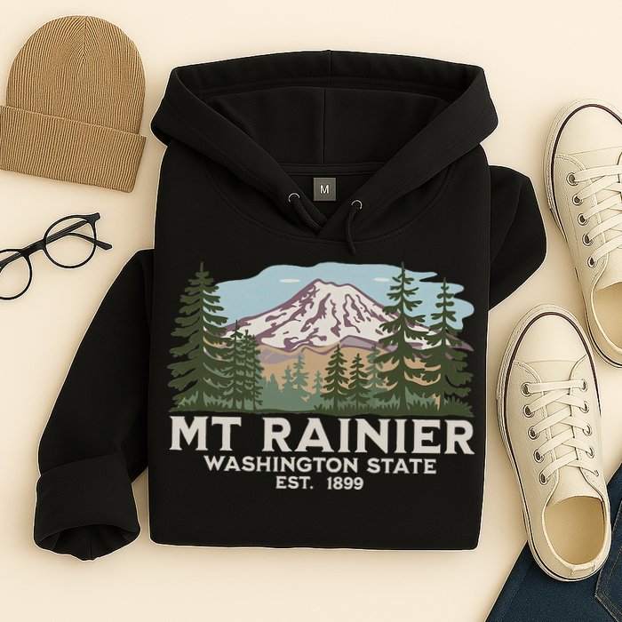 Mount R.A.I.N.I.E.R Mt Vintage Souvenir Hoodie