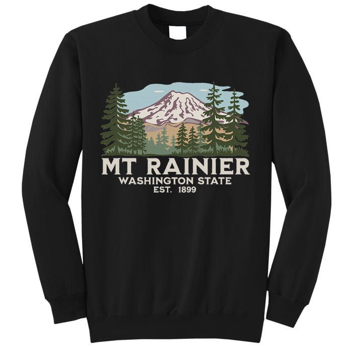 Mount R.A.I.N.I.E.R Mt Vintage Souvenir Sweatshirt