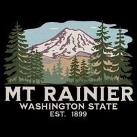 Mount R.A.I.N.I.E.R Mt Vintage Souvenir Sweatshirt