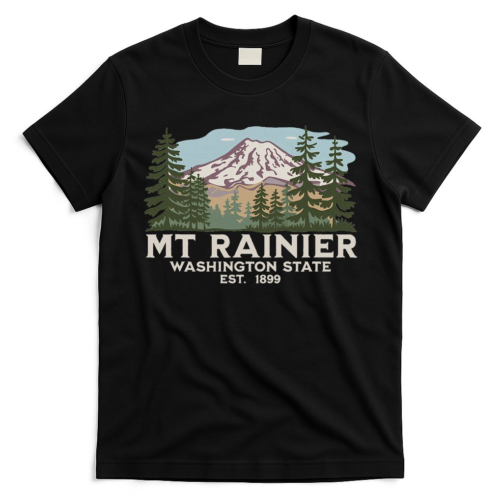 Mount R.A.I.N.I.E.R Mt Vintage Souvenir T-Shirt