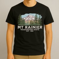 Mount R.A.I.N.I.E.R Mt Vintage Souvenir T-Shirt