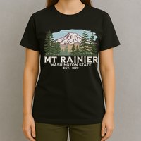 Mount R.A.I.N.I.E.R Mt Vintage Souvenir T-Shirt