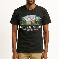 Mount R.A.I.N.I.E.R Mt Vintage Souvenir Tall T-Shirt