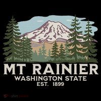 Mount R.A.I.N.I.E.R Mt Vintage Souvenir Tall T-Shirt