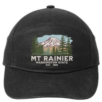 Mount R.A.I.N.I.E.R Mt Vintage Souvenir 7-Panel Snapback Hat