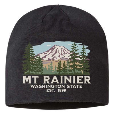 Mount R.A.I.N.I.E.R Mt Vintage Souvenir Sustainable Beanie