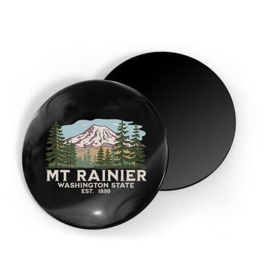 Mount R.A.I.N.I.E.R Mt Vintage Souvenir Magnet
