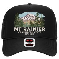 Mount R.A.I.N.I.E.R Mt Vintage Souvenir Trucker Hat