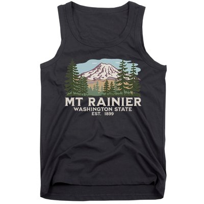 Mount R.A.I.N.I.E.R Mt Vintage Souvenir Tank Top