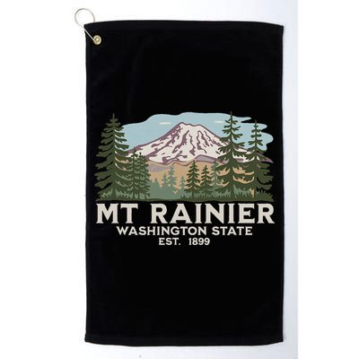 Mount R.A.I.N.I.E.R Mt Vintage Souvenir Golf Towel