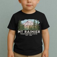 Mount R.A.I.N.I.E.R Mt Vintage Souvenir Toddler T-Shirt