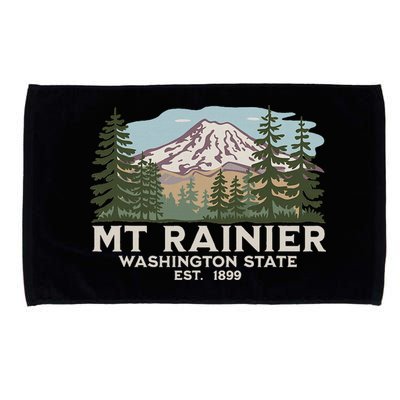 Mount R.A.I.N.I.E.R Mt Vintage Souvenir Microfiber Hand Towel
