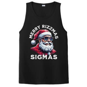 Merry Rizz Mas Sigmas Gen Alpha Middle School Xmas PosiCharge Competitor Tank