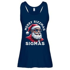 Merry Rizz Mas Sigmas Gen Alpha Middle School Xmas Ladies Essential Flowy Tank